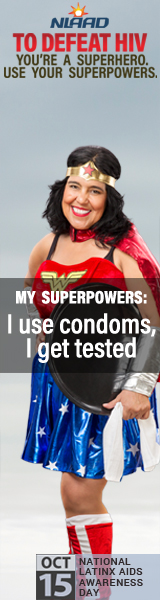 My superpowers: I use condoms, I get tested regularly