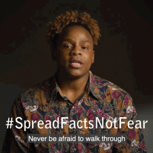 #SpreadFactsNotFear : break down HIV stigma by sharing accurate scientific information